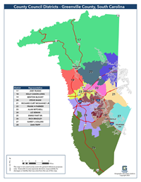 County Council Districts